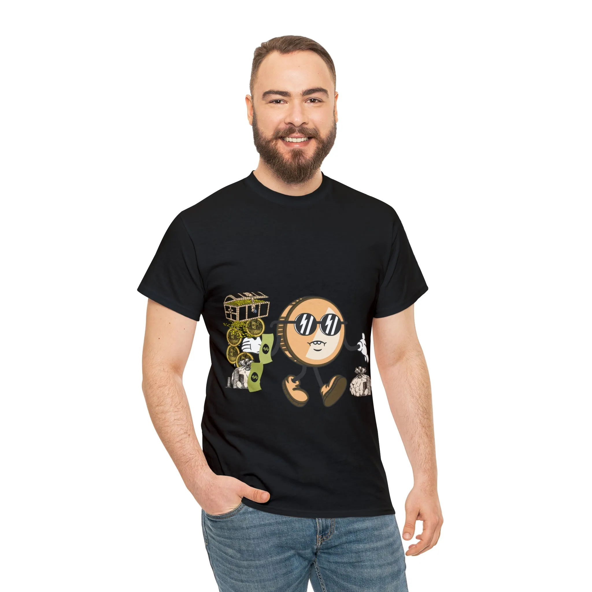 Unisex Heavy Cotton Tee  MR CRYPTO