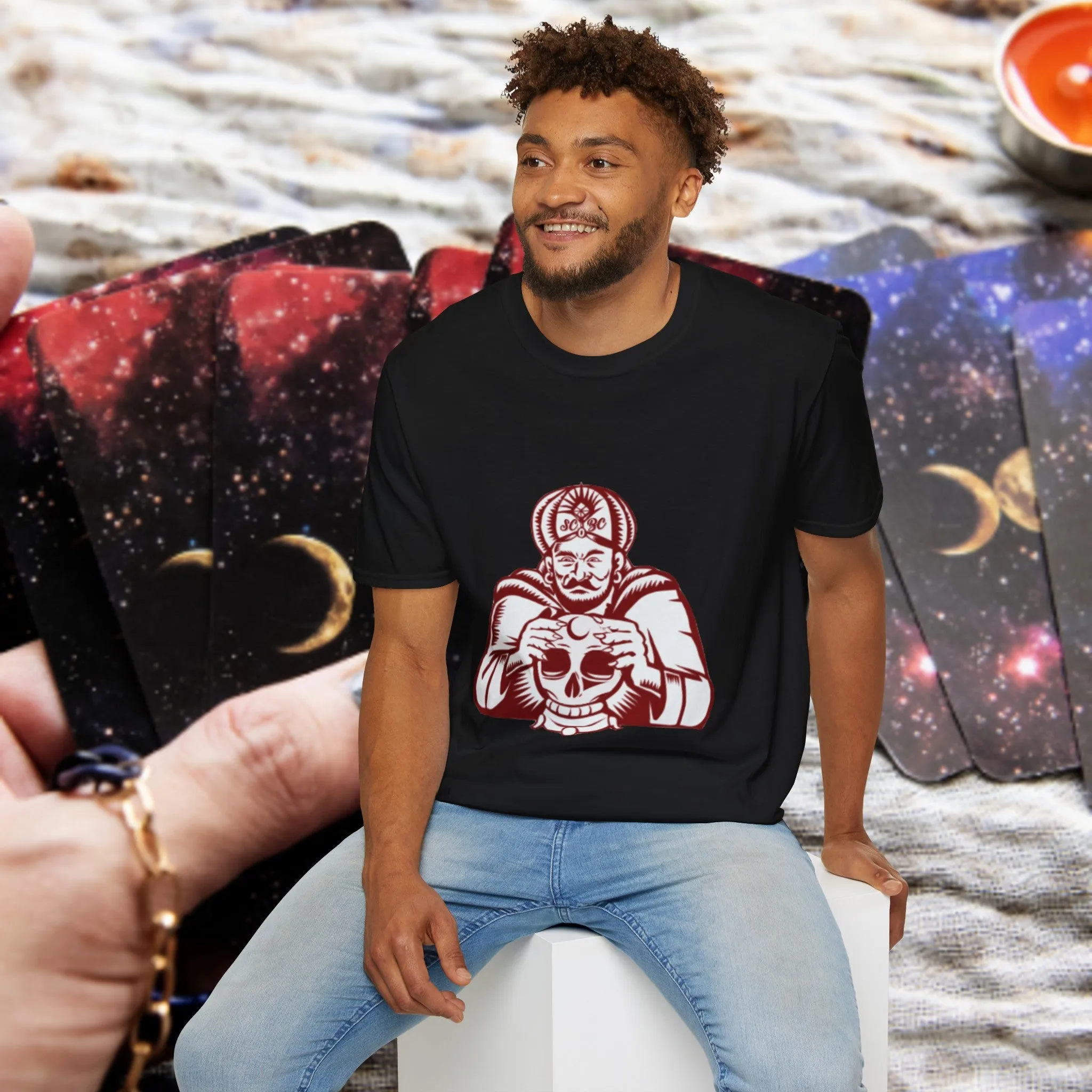 Unisex "Mirrorball Madness" Softstyle T-Shirt. Graphic T-Shirt, Streetwear, Branded T-Shirt, Original Design, Unisex T-Shirt, Birthday Gift