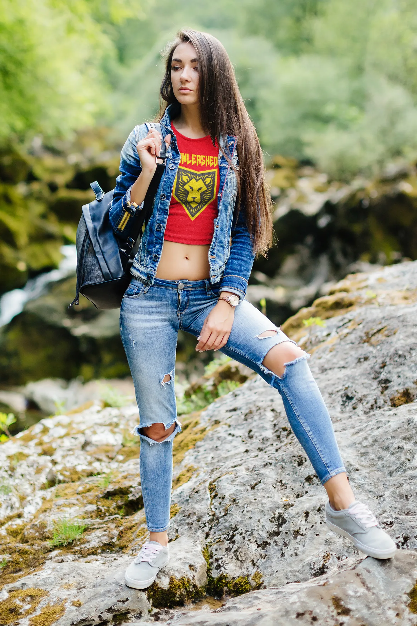 UNLEASHED CROP TOP