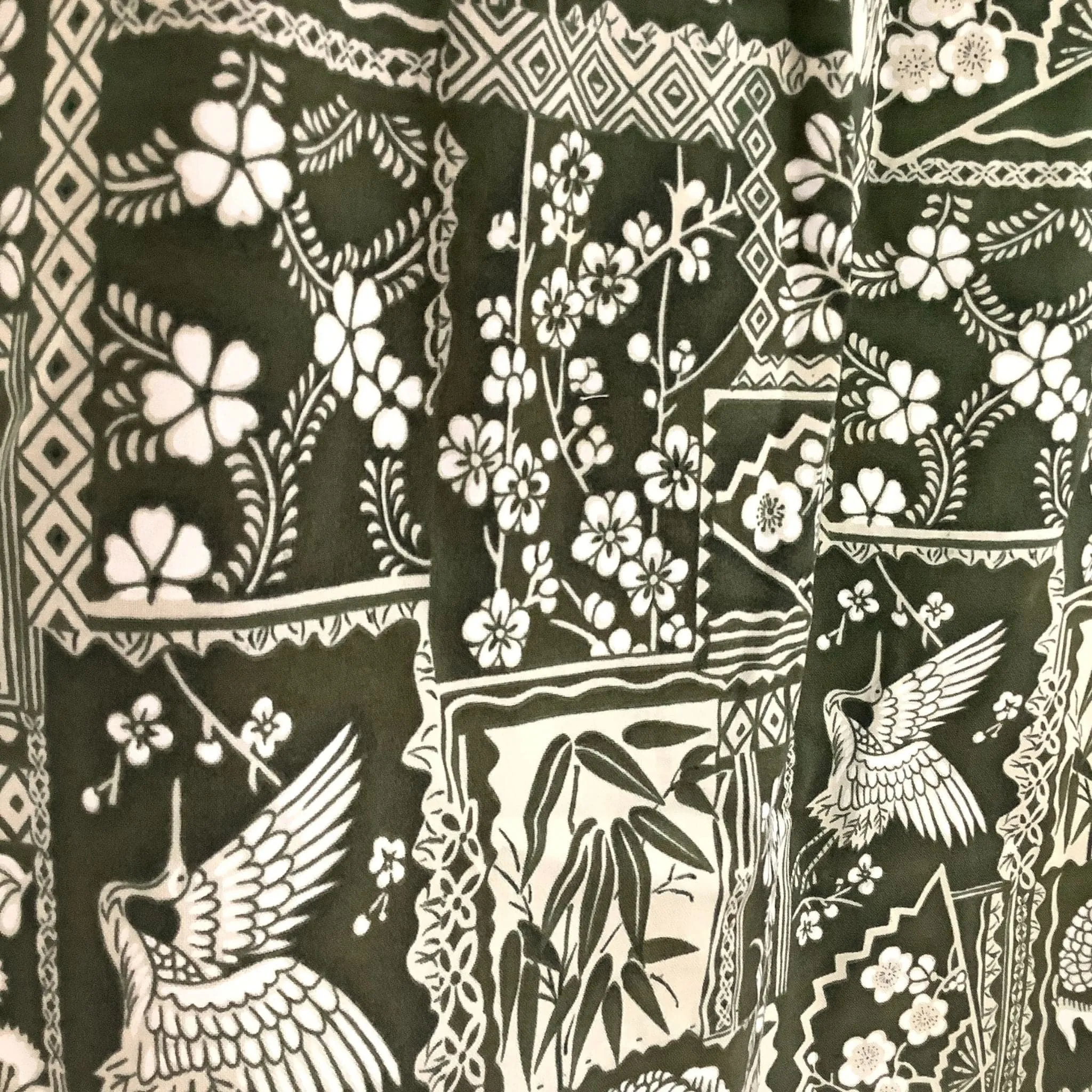 Vintage Tiki Mini Dress