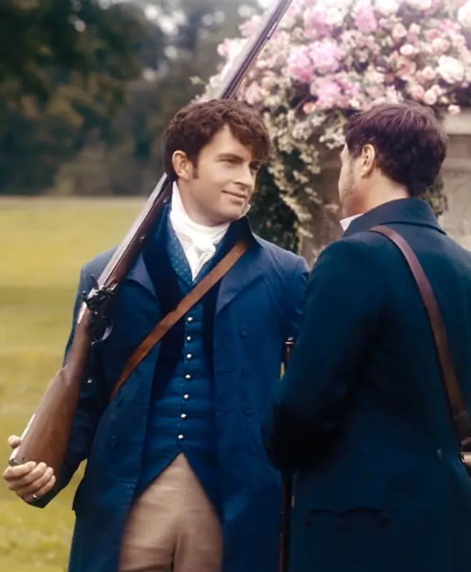 Viscount Edmund Bridgerton Blue Coat S02