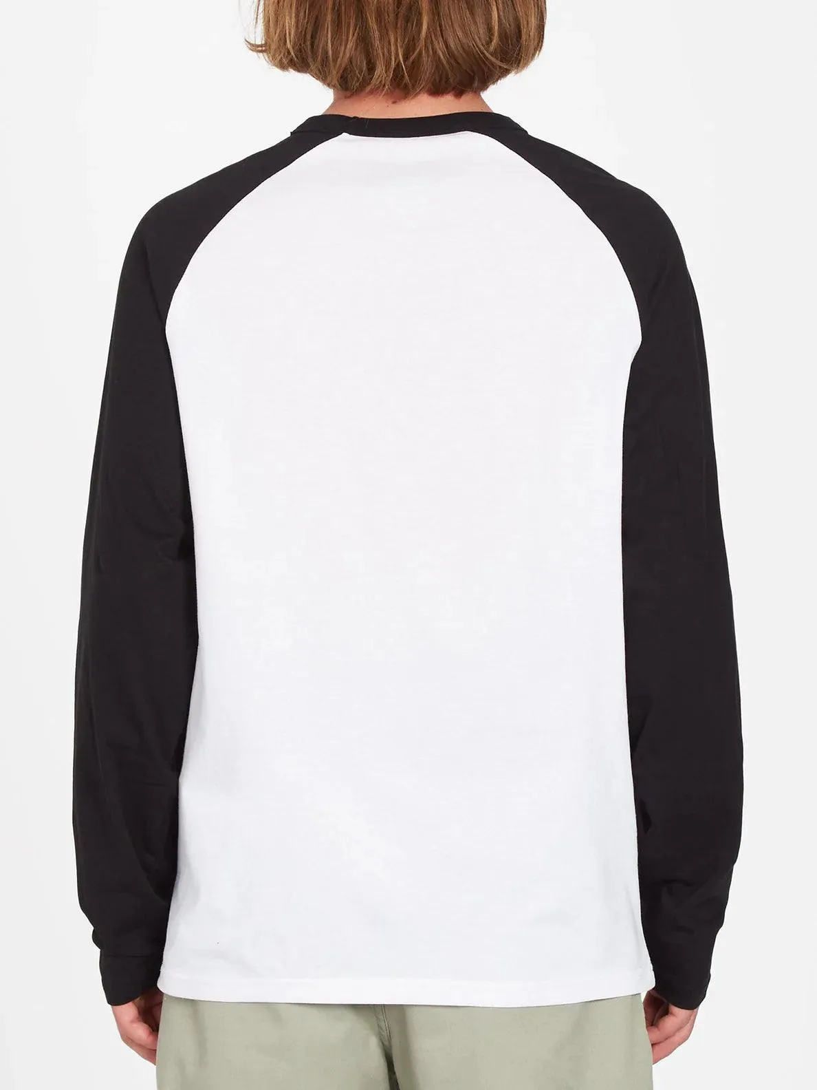 Volcom Pen Long Sleeve Tee Black/White
