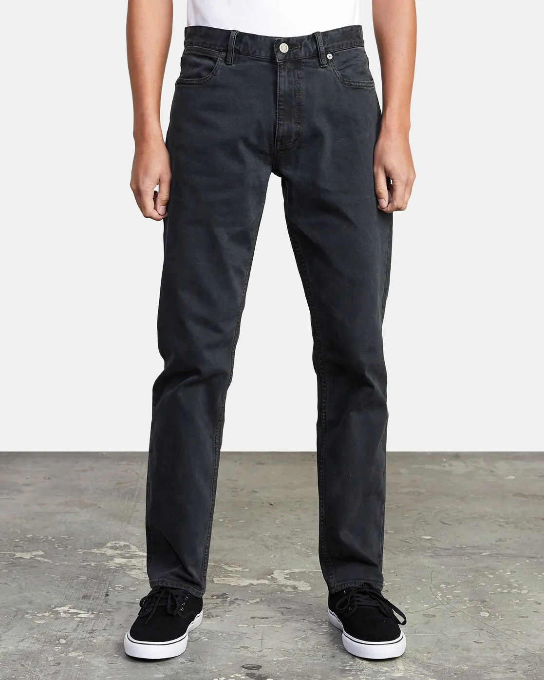 Weekend Relaxed Fit Denim Jeans - Black Overdye
