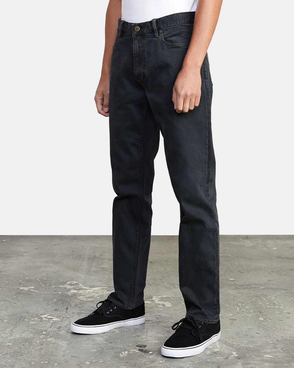 Weekend Relaxed Fit Denim Jeans - Black Overdye