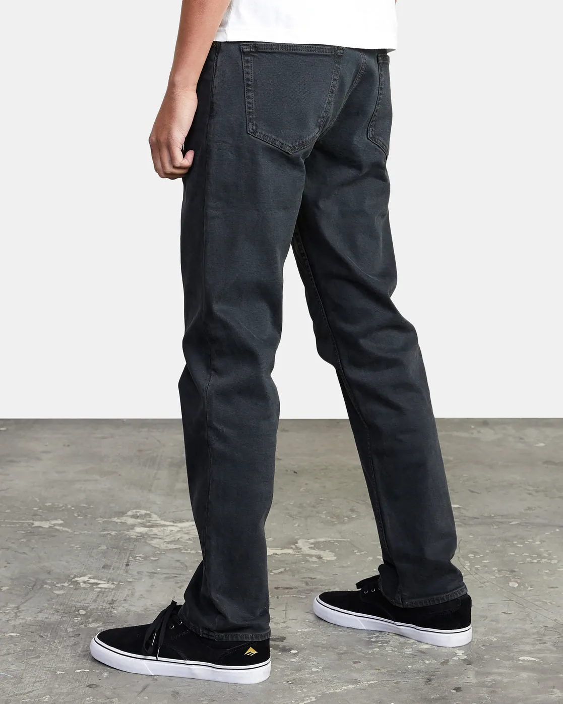 Weekend Relaxed Fit Denim Jeans - Black Overdye