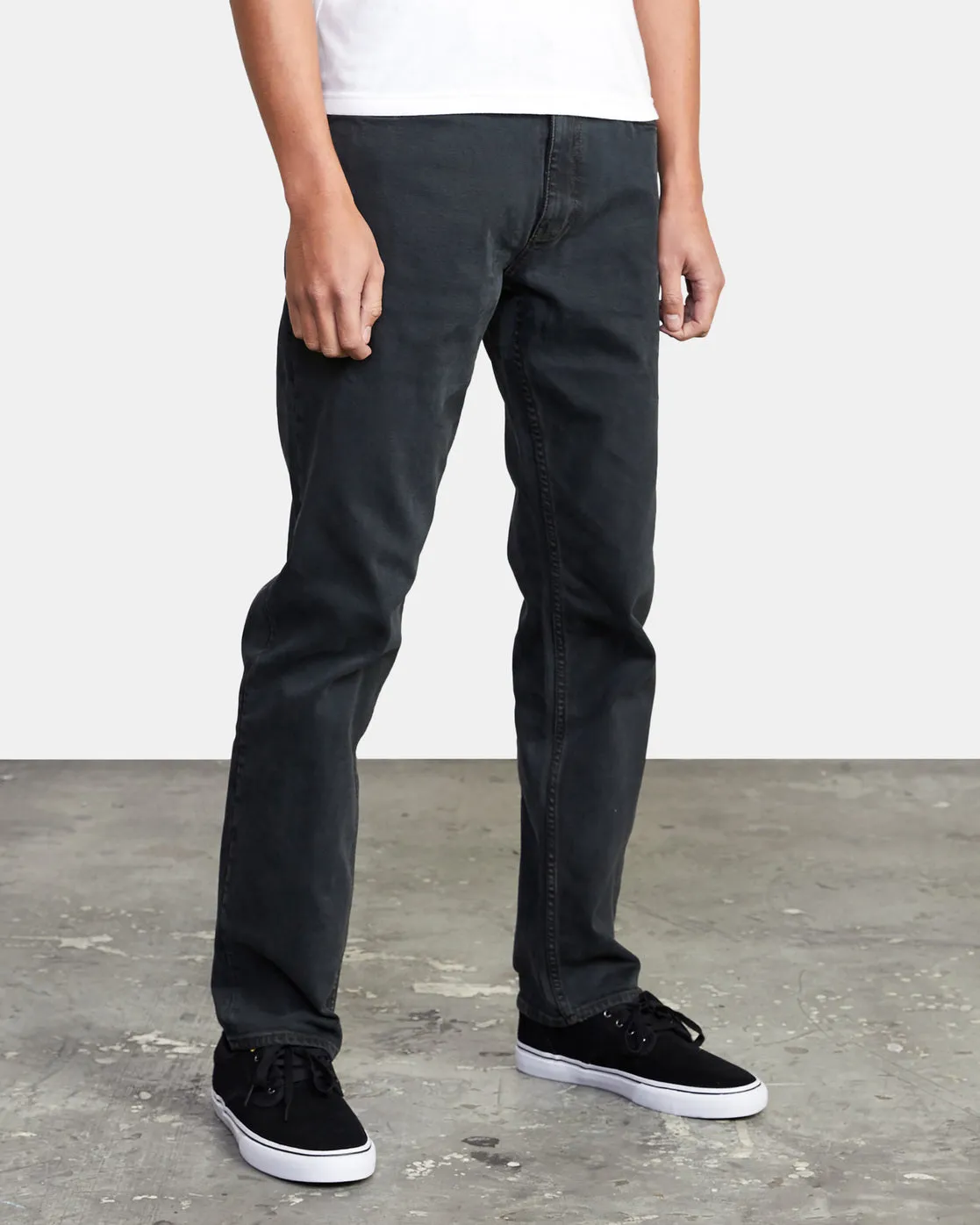 Weekend Relaxed Fit Denim Jeans - Black Overdye