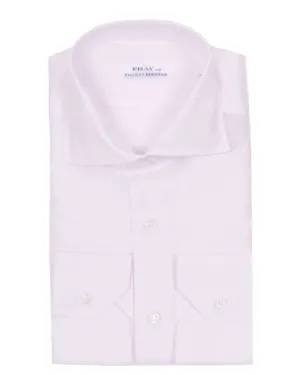 White Long Sleeve Lione Sportshirt
