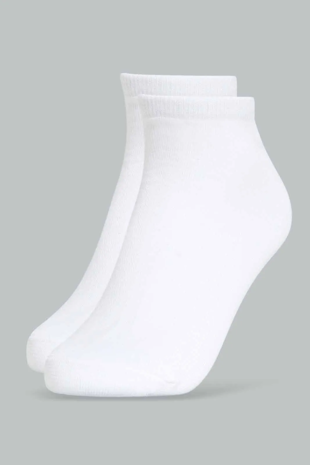 White Plain Socks For Men (Pack of 3)