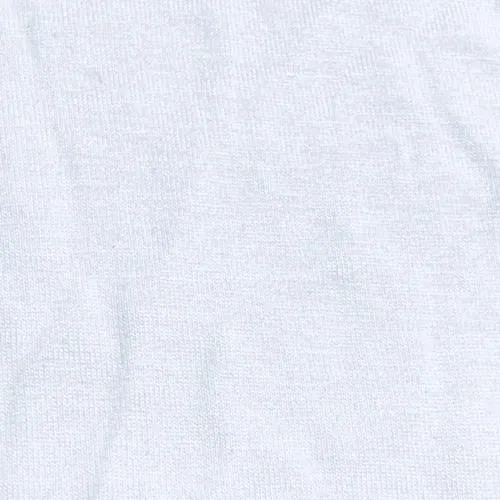 White #S166 Rayon Lycra Jersey Knit Fabric - SKU 4571A White