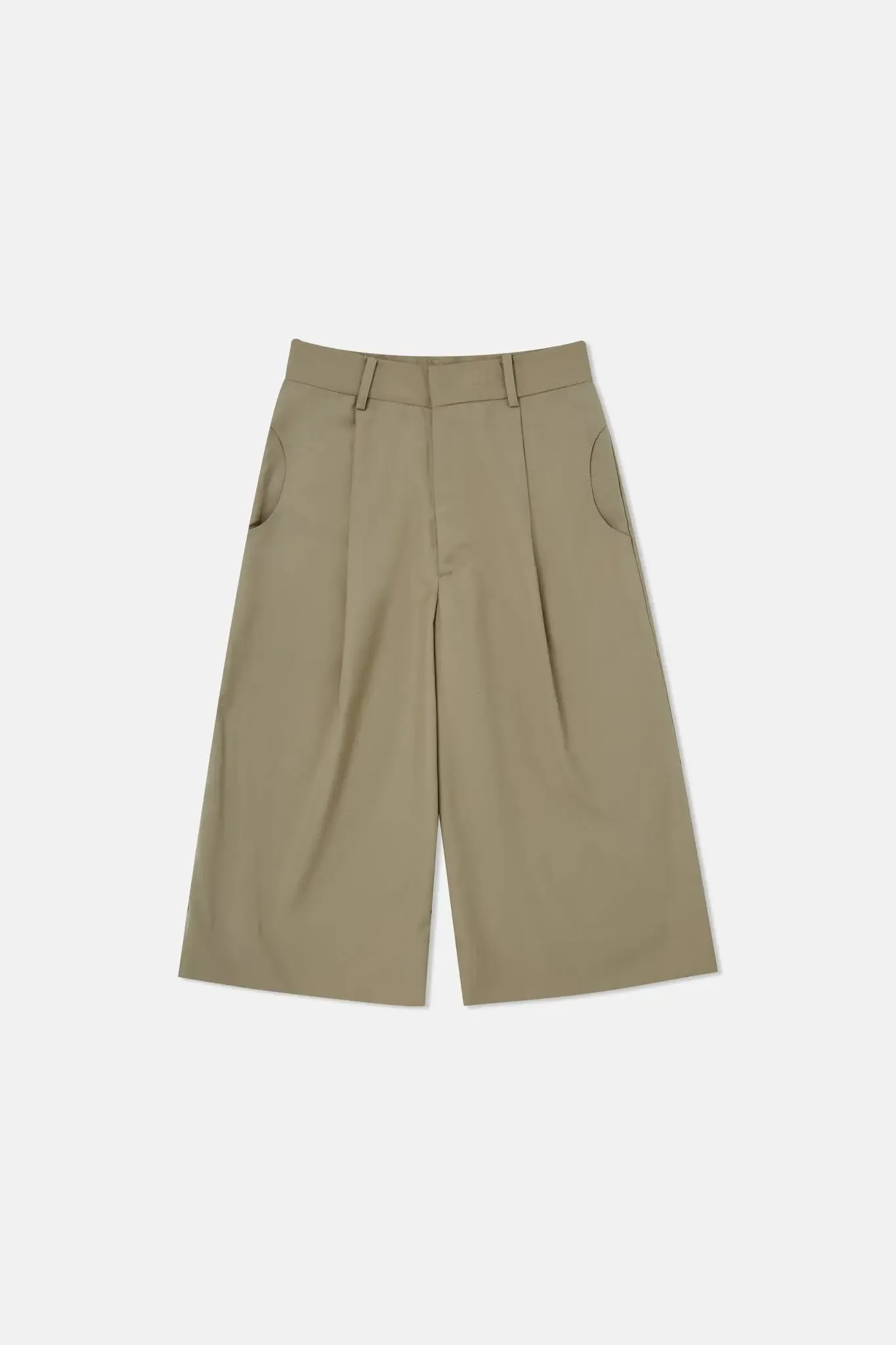 Wide Leg Capris Pants