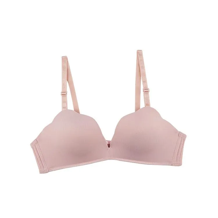 Wireless Push-up Bra with Removable Straps: Comfort & Lift