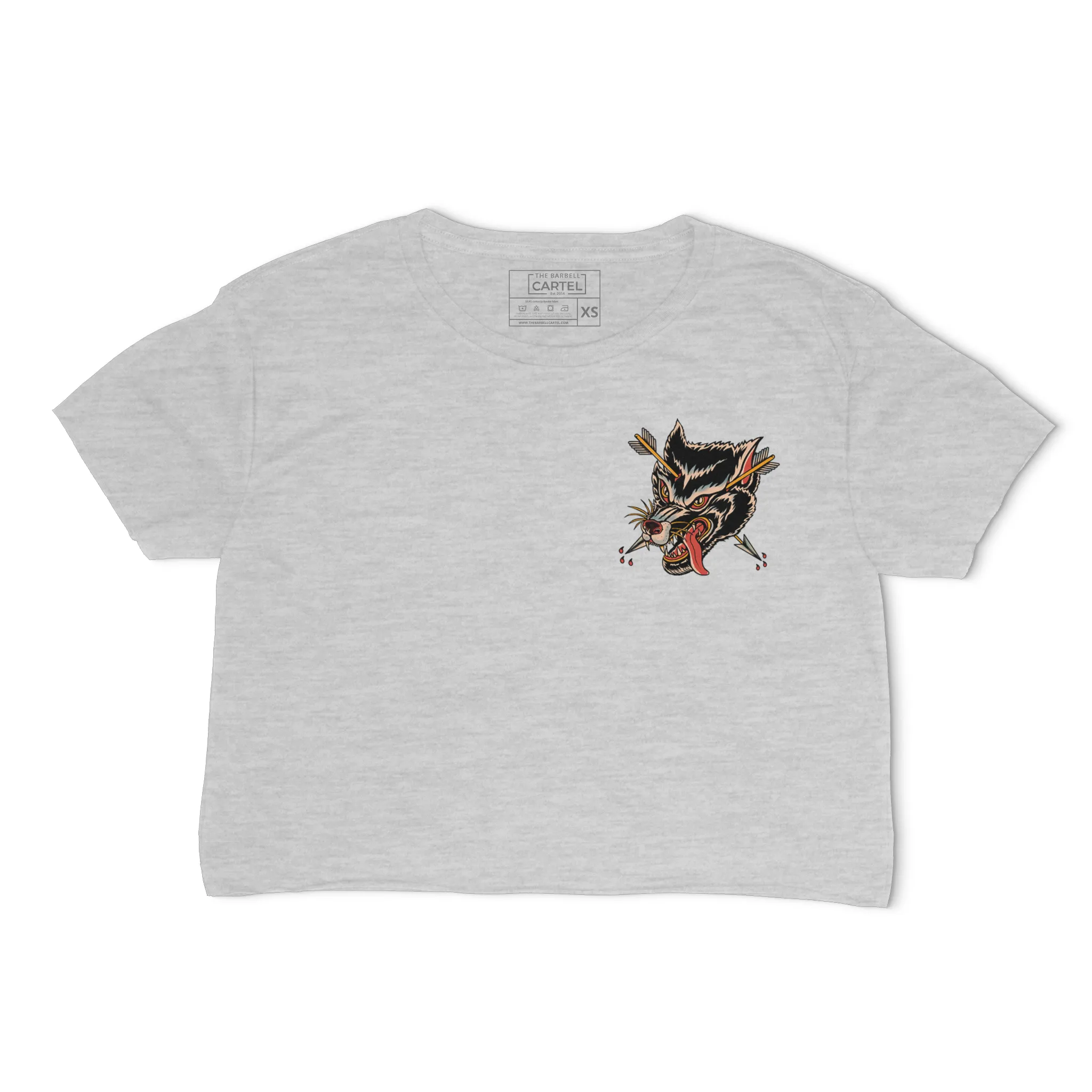 Wolves Crop T-Shirt - Athletic
