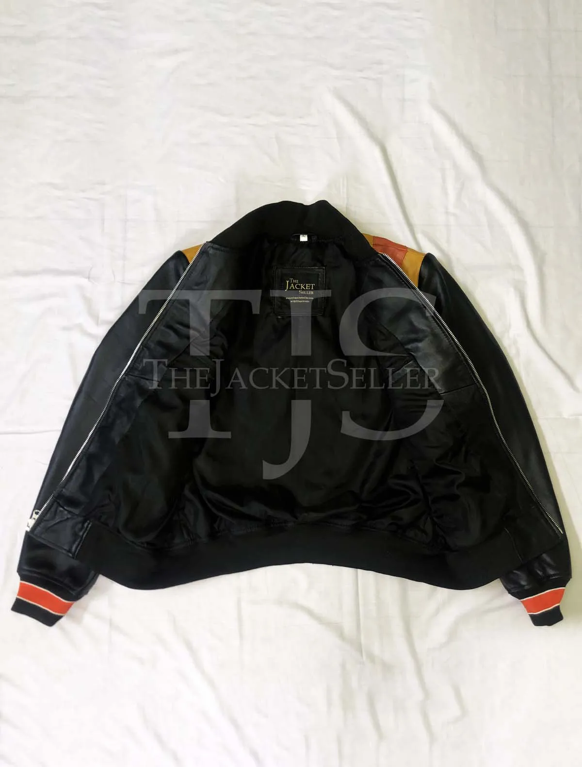 Women Leather Sunrise Jacket by TJS