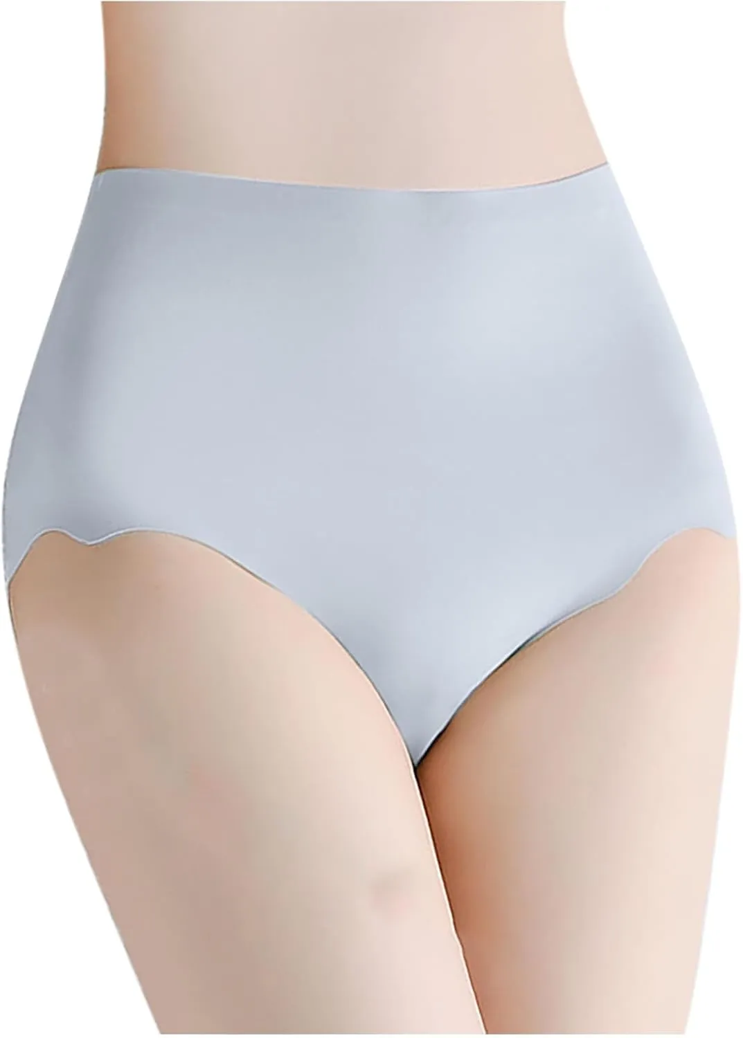 Women Panty Underwear Stretch High Waist Seamless Breathable Soft Comfy Cotton Briefs Yoga Sport Slim Fit Boyshort