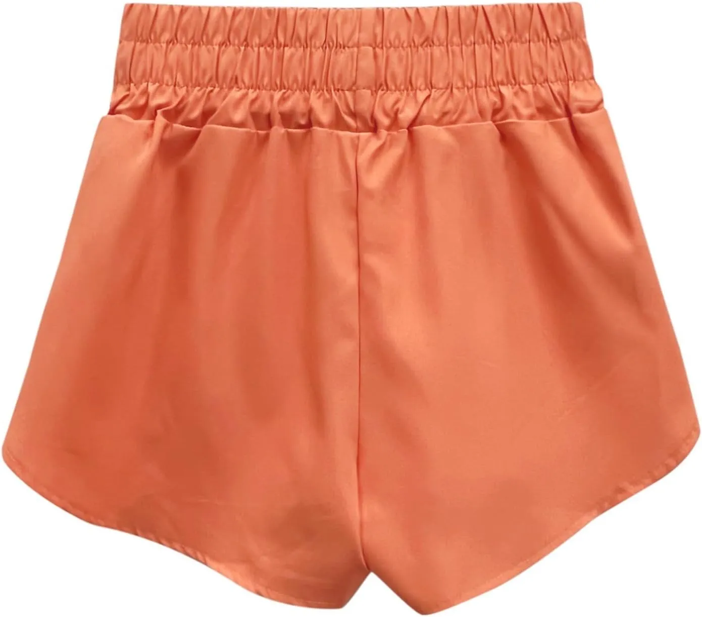 Women's Athletic Shorts Quick Drying High Waisted Side Slit Tennis Running Shorts Baggy Gym Elastic Workout Short