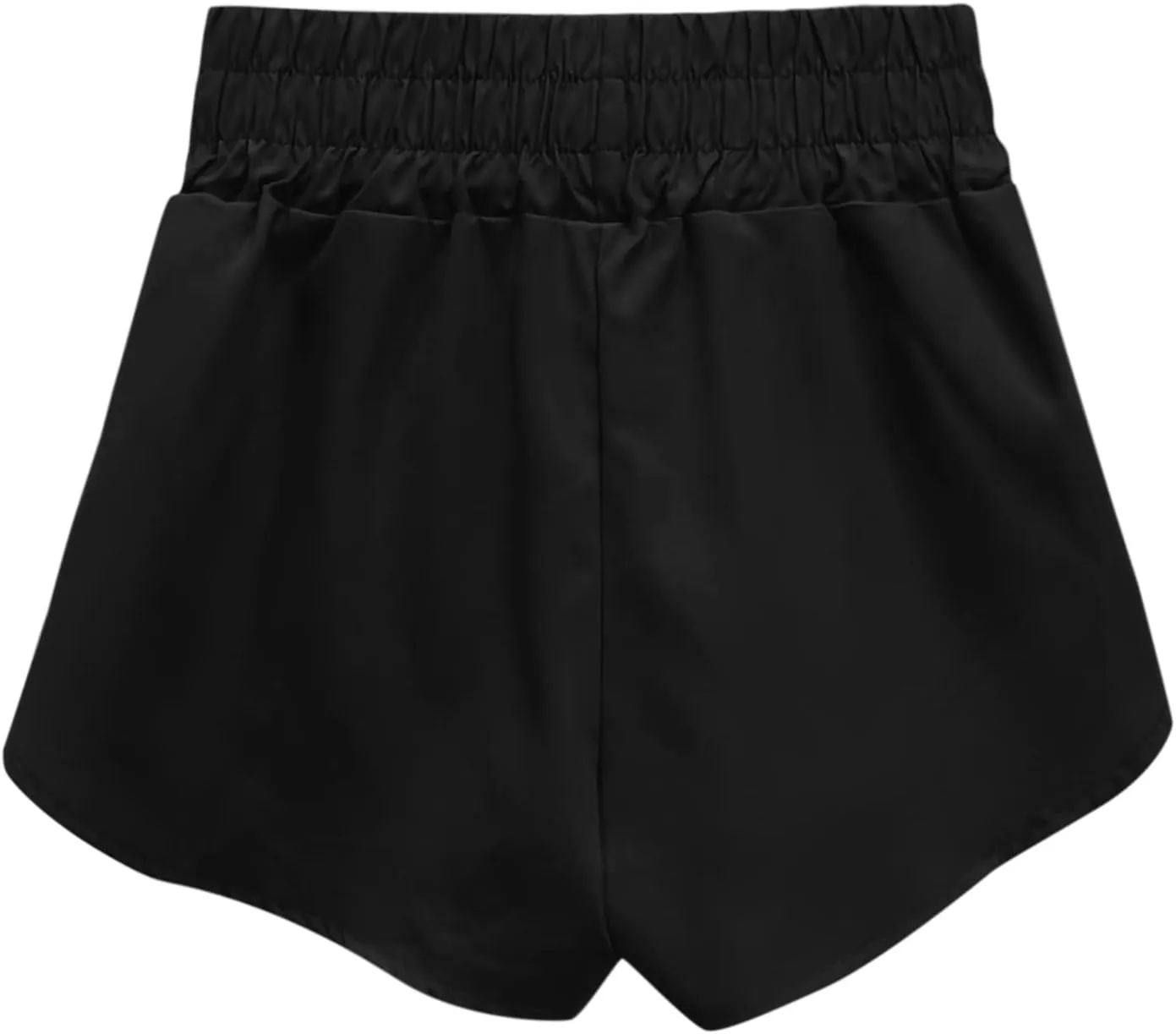 Women's Athletic Shorts Quick Drying High Waisted Side Slit Tennis Running Shorts Baggy Gym Elastic Workout Short