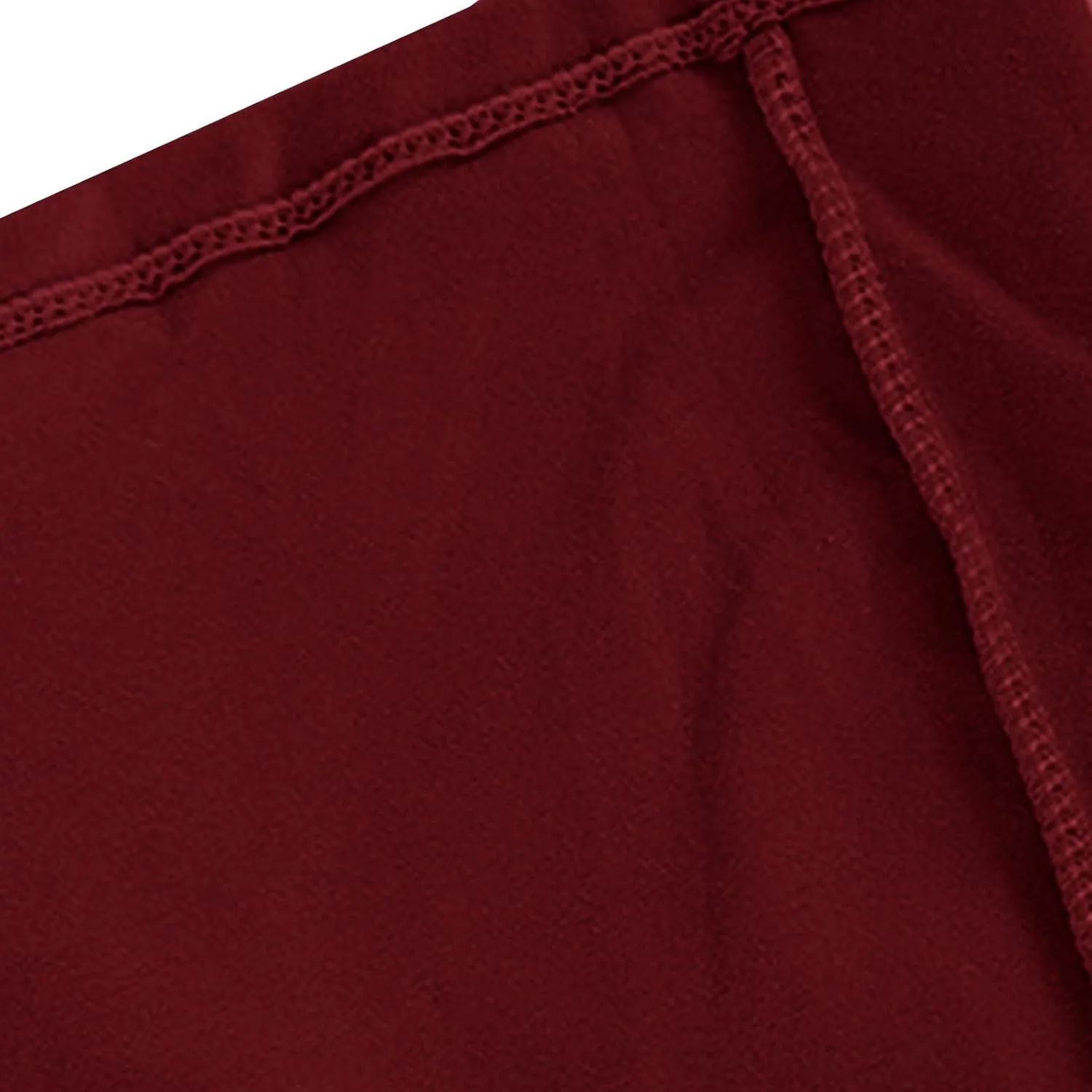 Women's Boxer Briefs Cotton Boyshort Underwear Casual High Waisted Full Coverage Panties Stretch Boxer Briefs 3-Pack