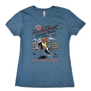 Women's Denim Rockmount Bronc Western T-Shirt