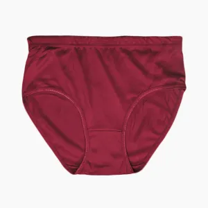 Women's Regular Cotton  Panty - Maroon