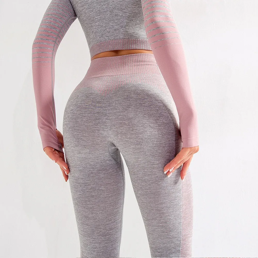 Women's Seamless Gradient Sports Legging