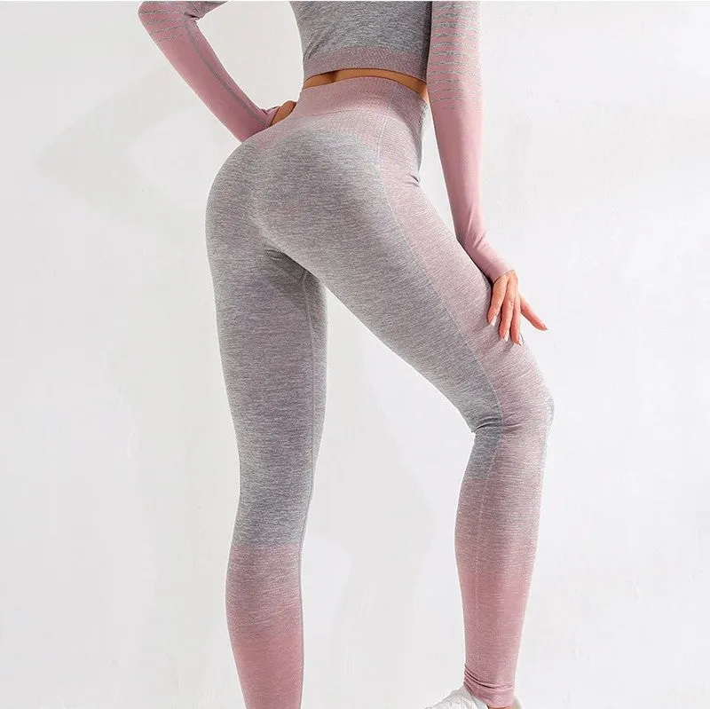 Women's Seamless Gradient Sports Legging