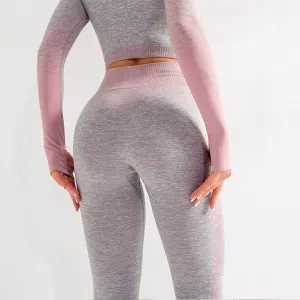 Women's Seamless Gradient Sports Legging