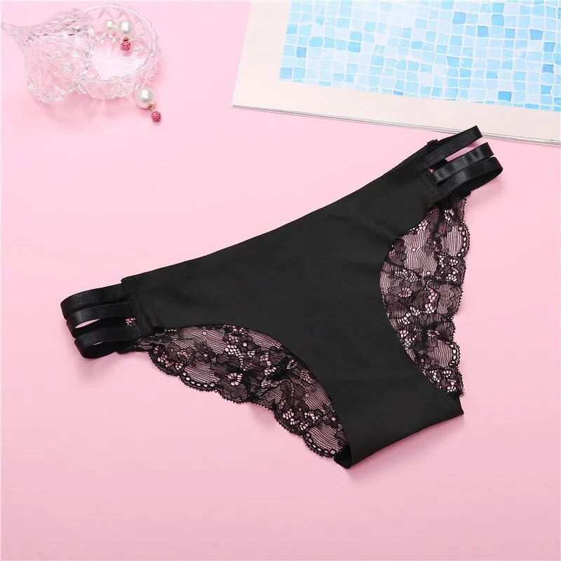 Women's Seamless Lace Panties
