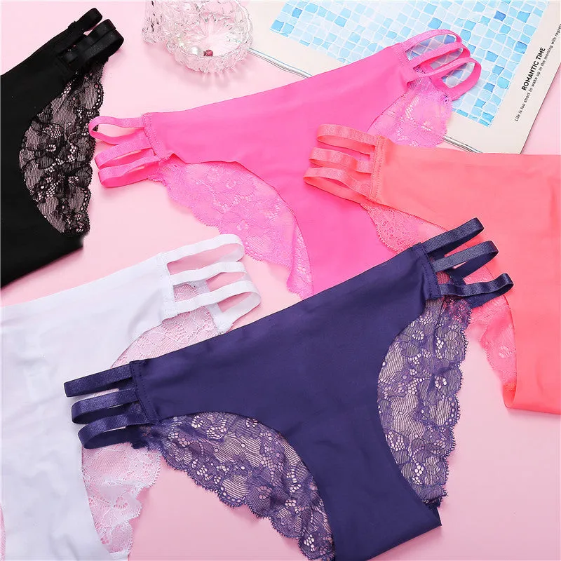 Women's Seamless Lace Panties