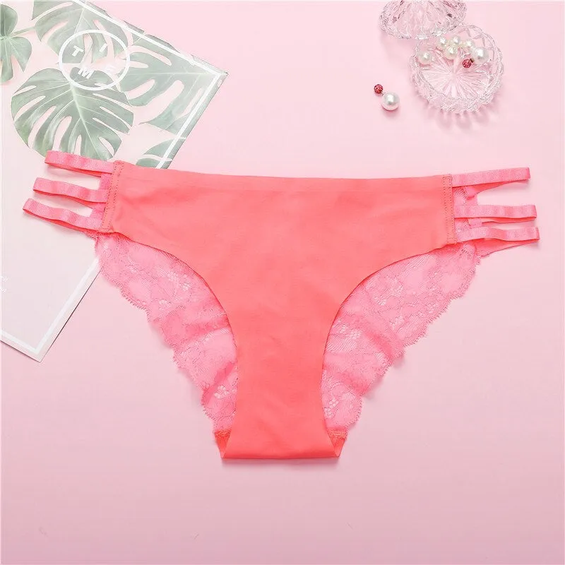 Women's Seamless Lace Panties