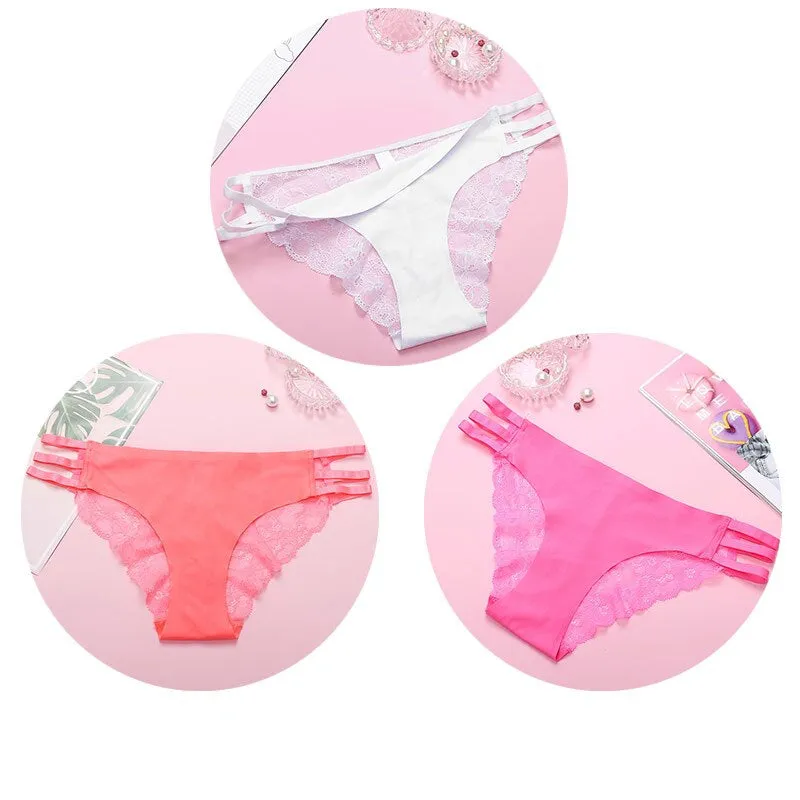 Women's Seamless Lace Panties