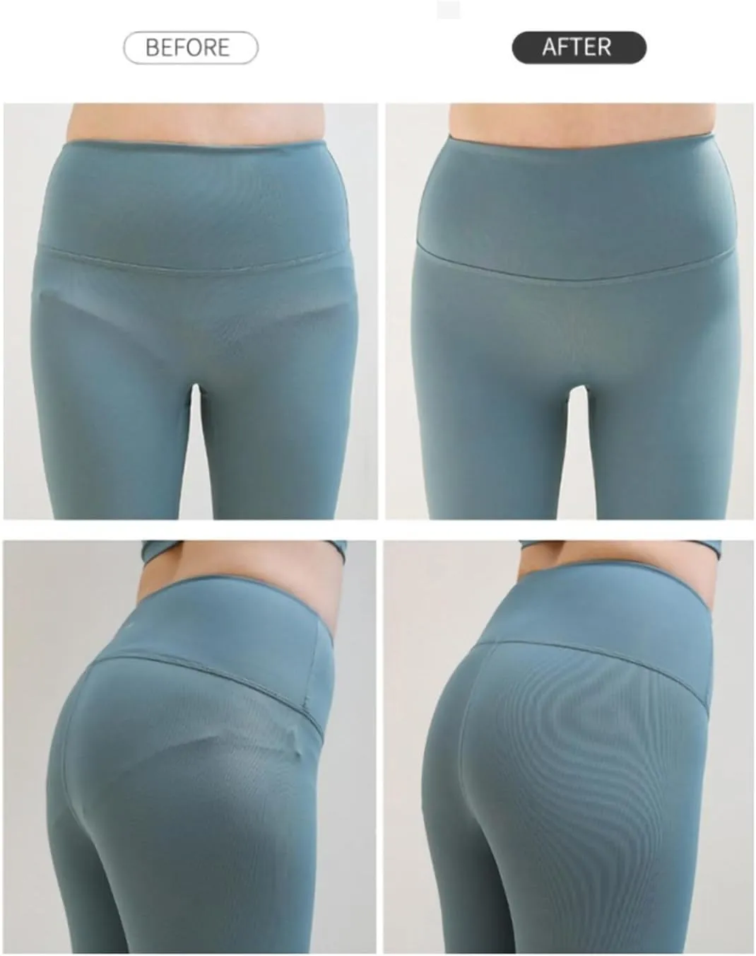 Womens Seamless Underwear High Waisted No Show Invisible Panties Full Coverage Breathable Briefs Invisible Panties