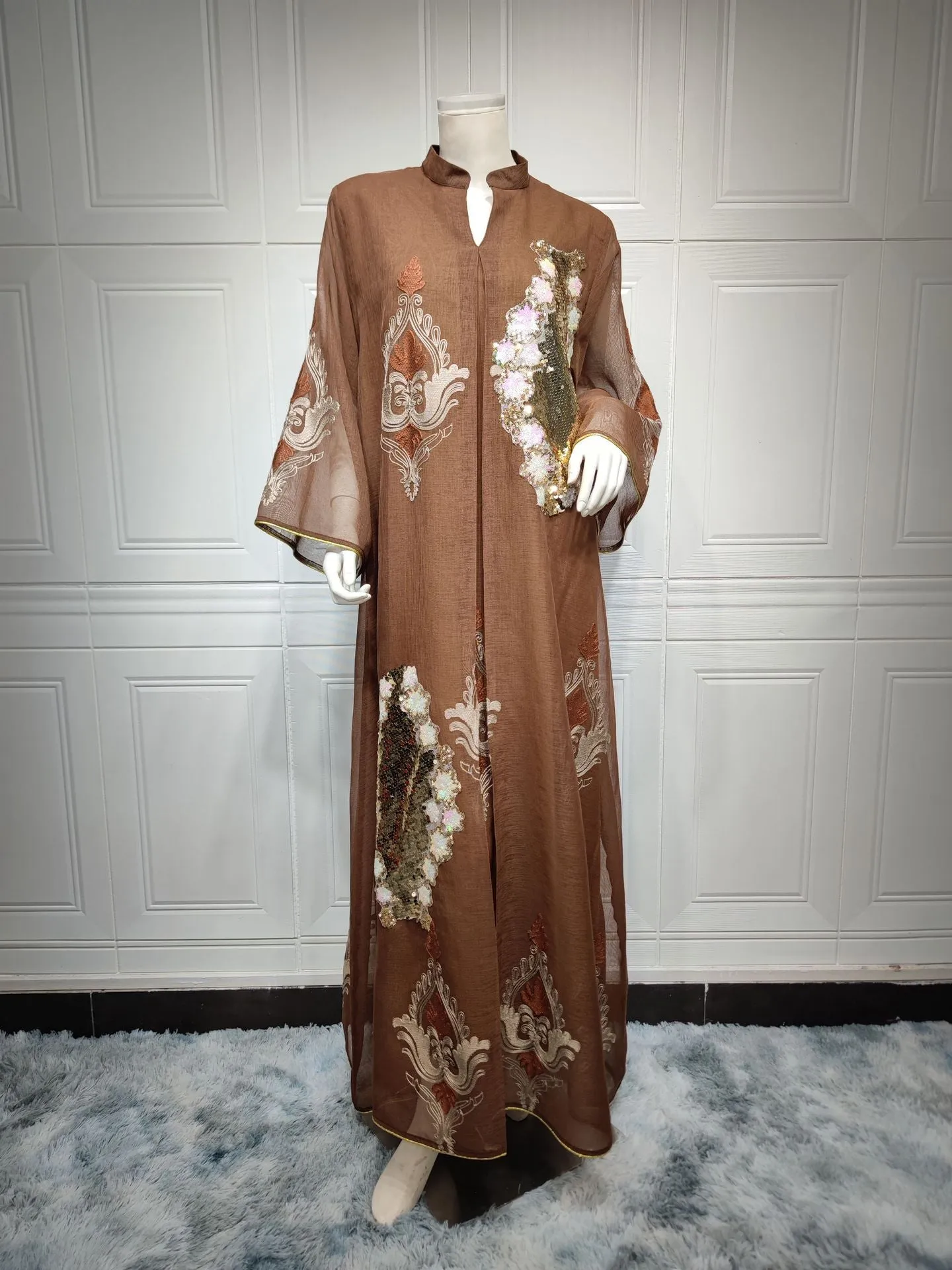 Women's Sequin-embroidered Evening Dresses