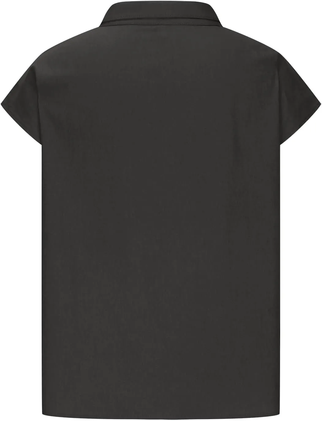 Womens Short Sleeve Button Cotton Linen Tops Simple Solid Color Tees Shirts Loose Casual Fashion Blouse
