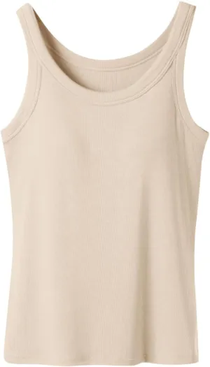 Womens Tank Tops with Built in Shelf Bra Casual Sleeveless Ribbed Sleeveless Gym Yoga Shirts Workout Camisole