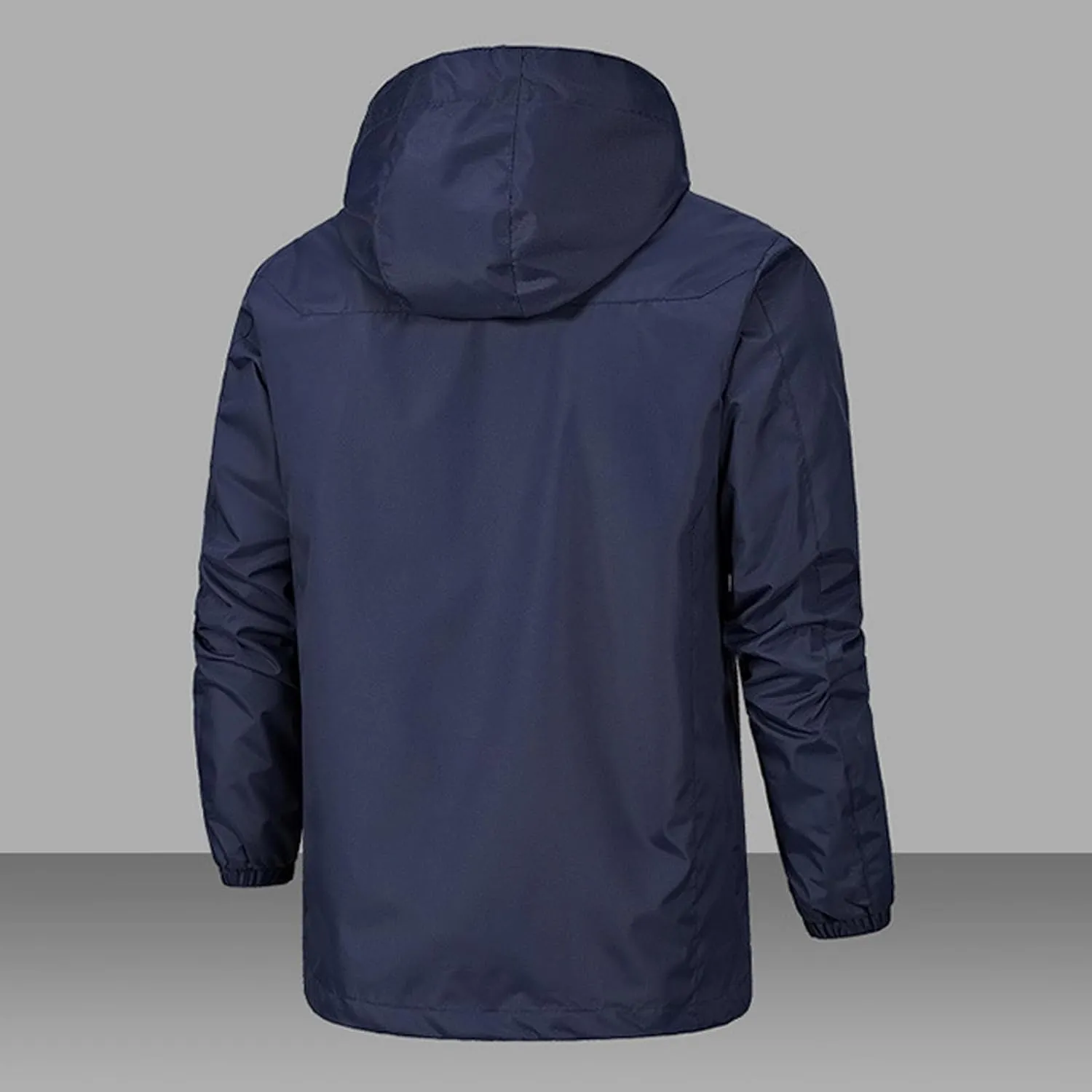 Womens Waterproof Rain Jacket Hooded Windproof Windbreaker Midweight Raincoat Outdoor Hiking Sun Protection Coat