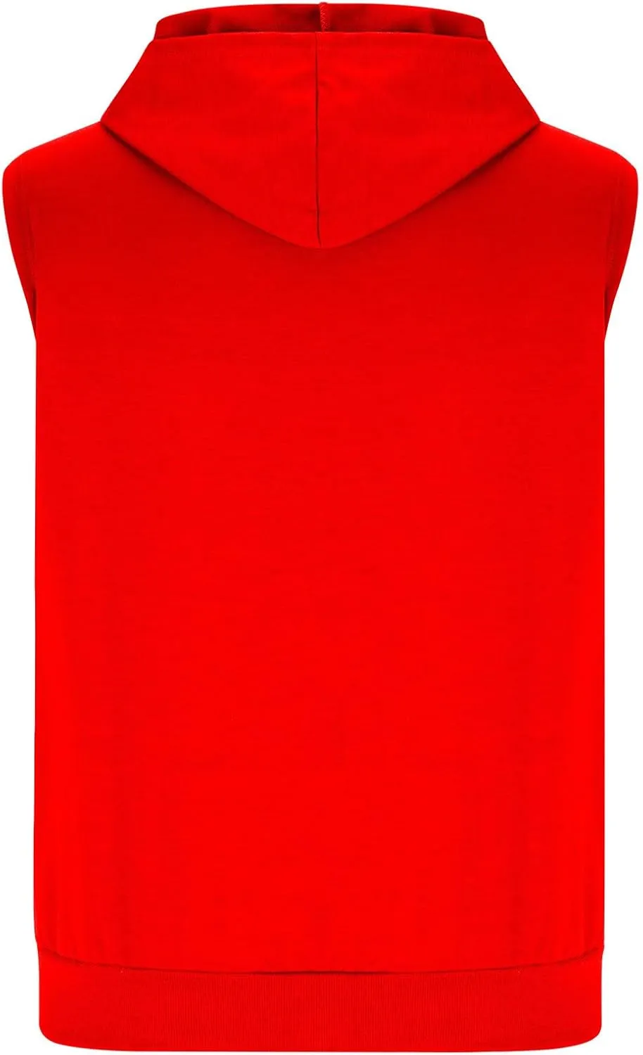 Workout Sleeveless Hoodies for Men Full-Zip Tank Tops Summer Shirts Muscle Fitted Athletic Tank Tops Summer Outfits