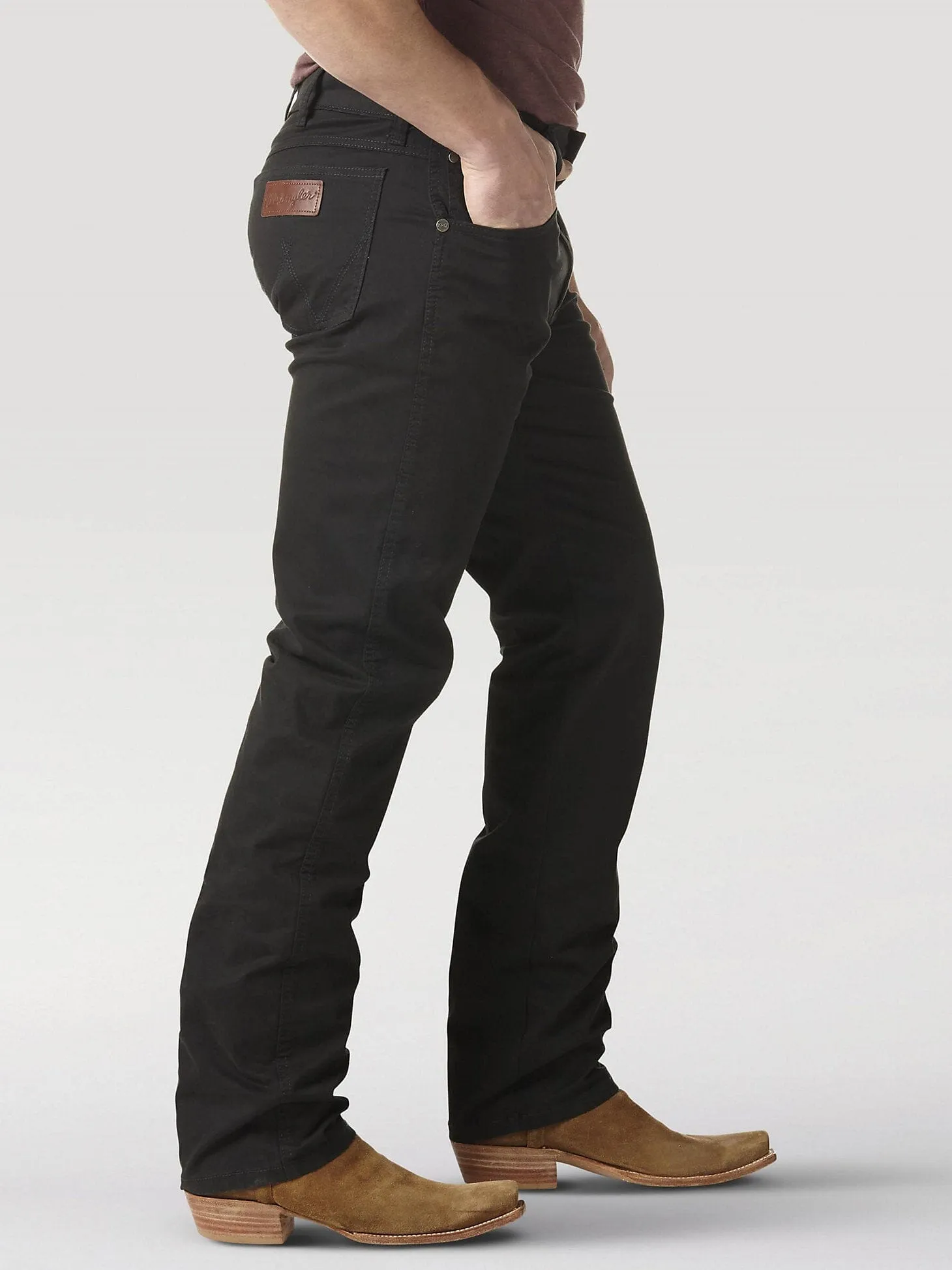 Wrangler Men's Retro Straight Leg Jeans - Slim Fit - Black