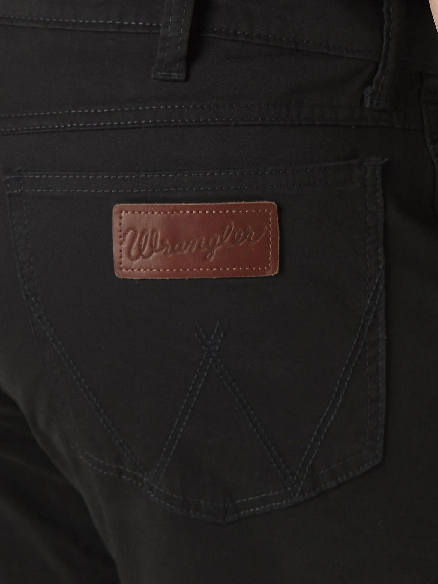Wrangler Men's Retro Straight Leg Jeans - Slim Fit - Black