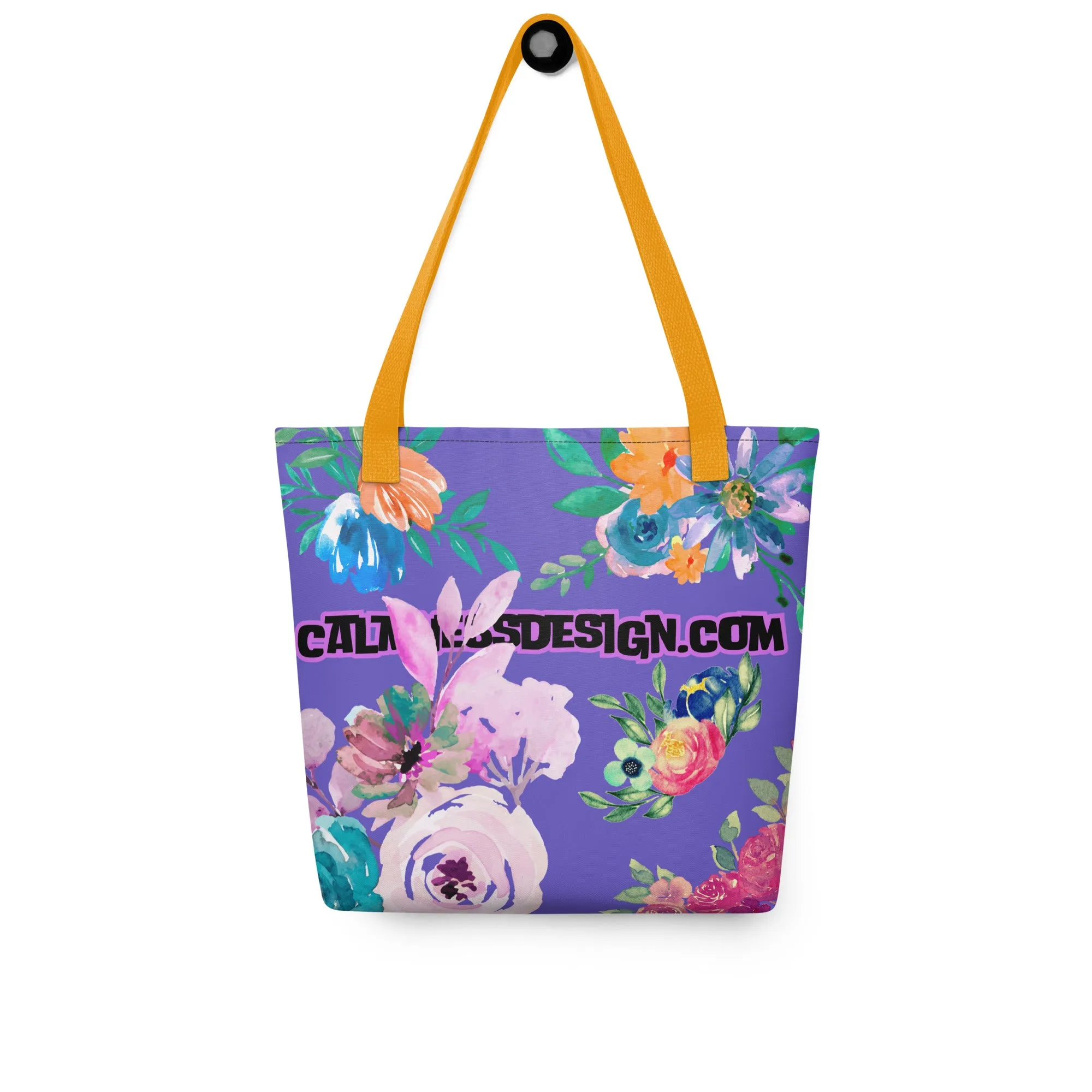 Wreaths Watercolor Flower Cutout, Calmness Designs, Calmnessdesign.COM,  Tote bag