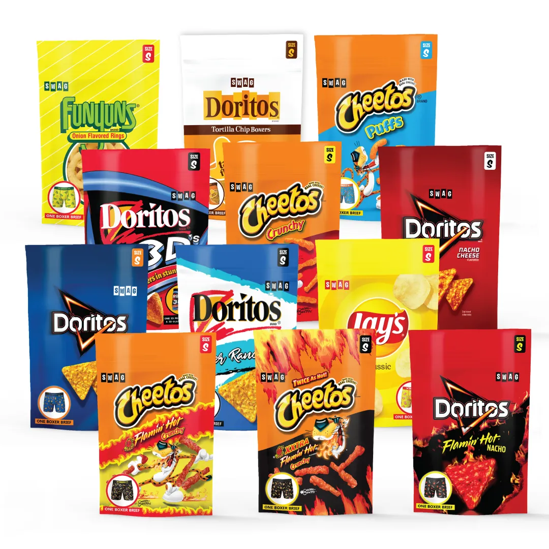 X-LARGE - SWAG x Frito Lay - Ultimate Variety Pack - 13-Pack - SIZE X-LARGE