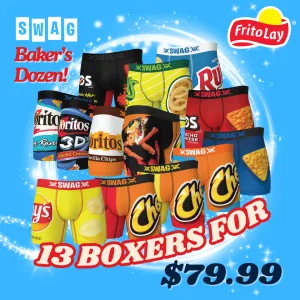 X-LARGE - SWAG x Frito Lay - Ultimate Variety Pack - 13-Pack - SIZE X-LARGE