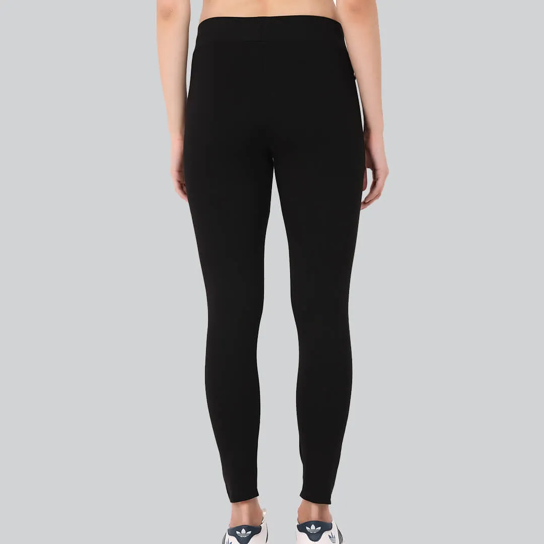 Yoga Pants Pack of 2 - Black & Opera Mauve