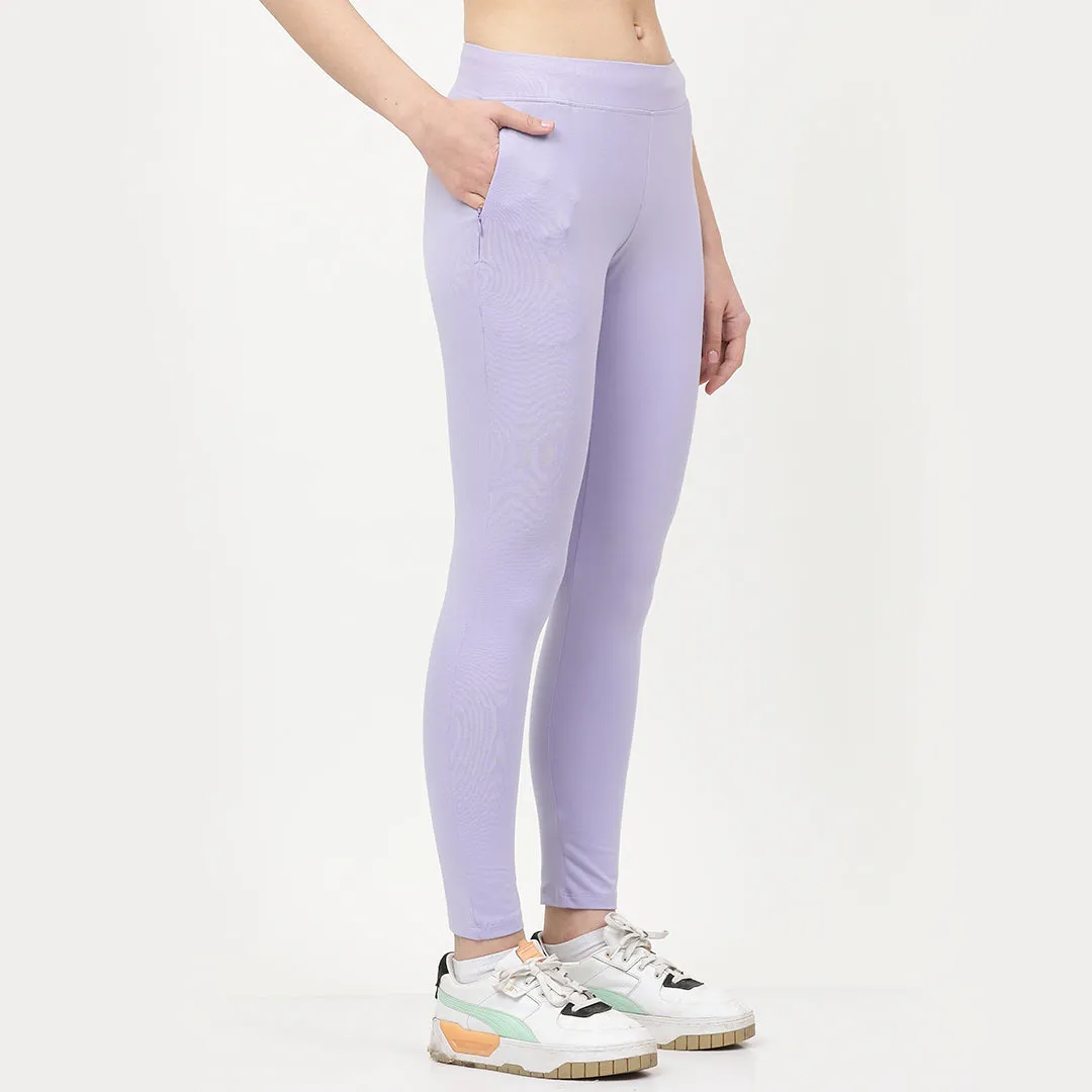 Yoga Pants Pack of 2 - Black & Opera Mauve