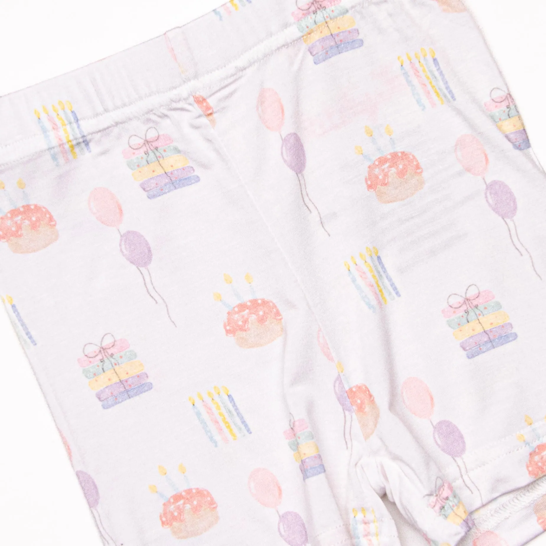 You're Invited Bamboo Pajama Short Set, Pink