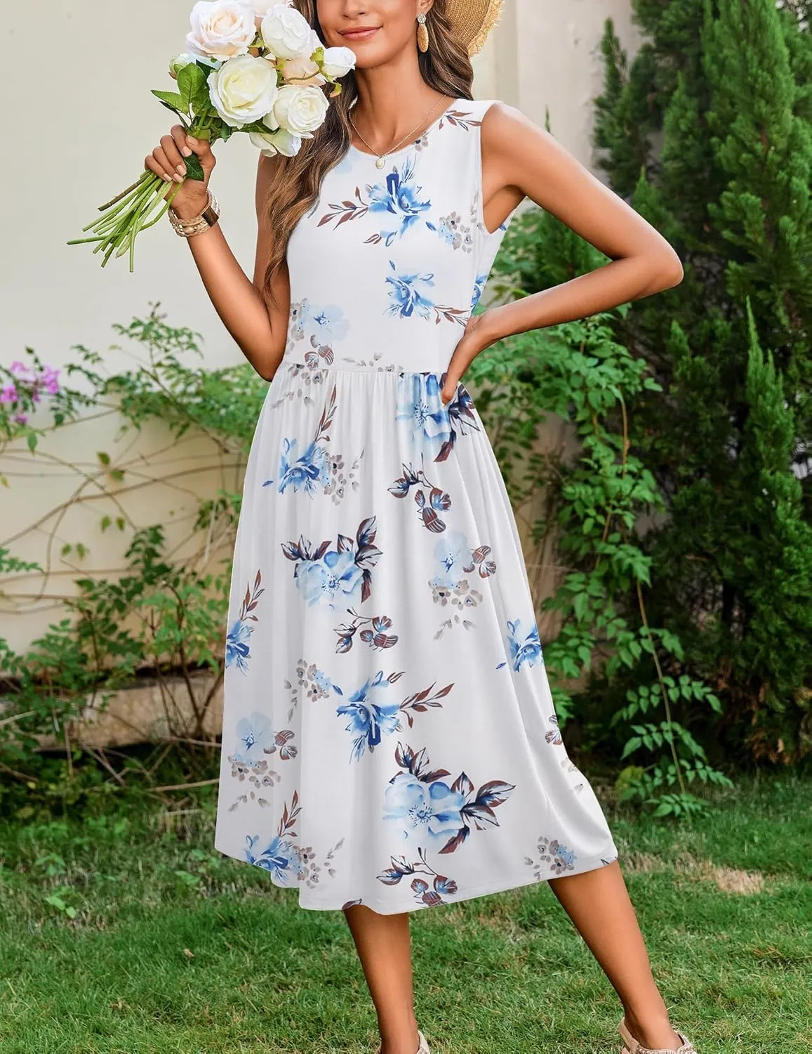 Zeagoo Women's Summer Dress  Casual Dress (DE Only)