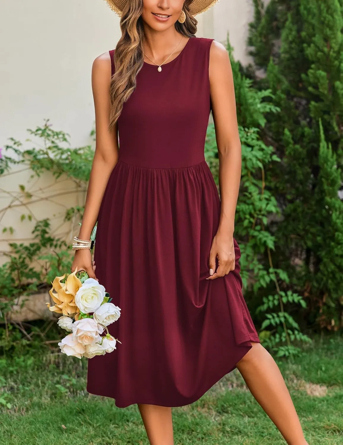 Zeagoo Women's Summer Dress  Casual Dress (DE Only)