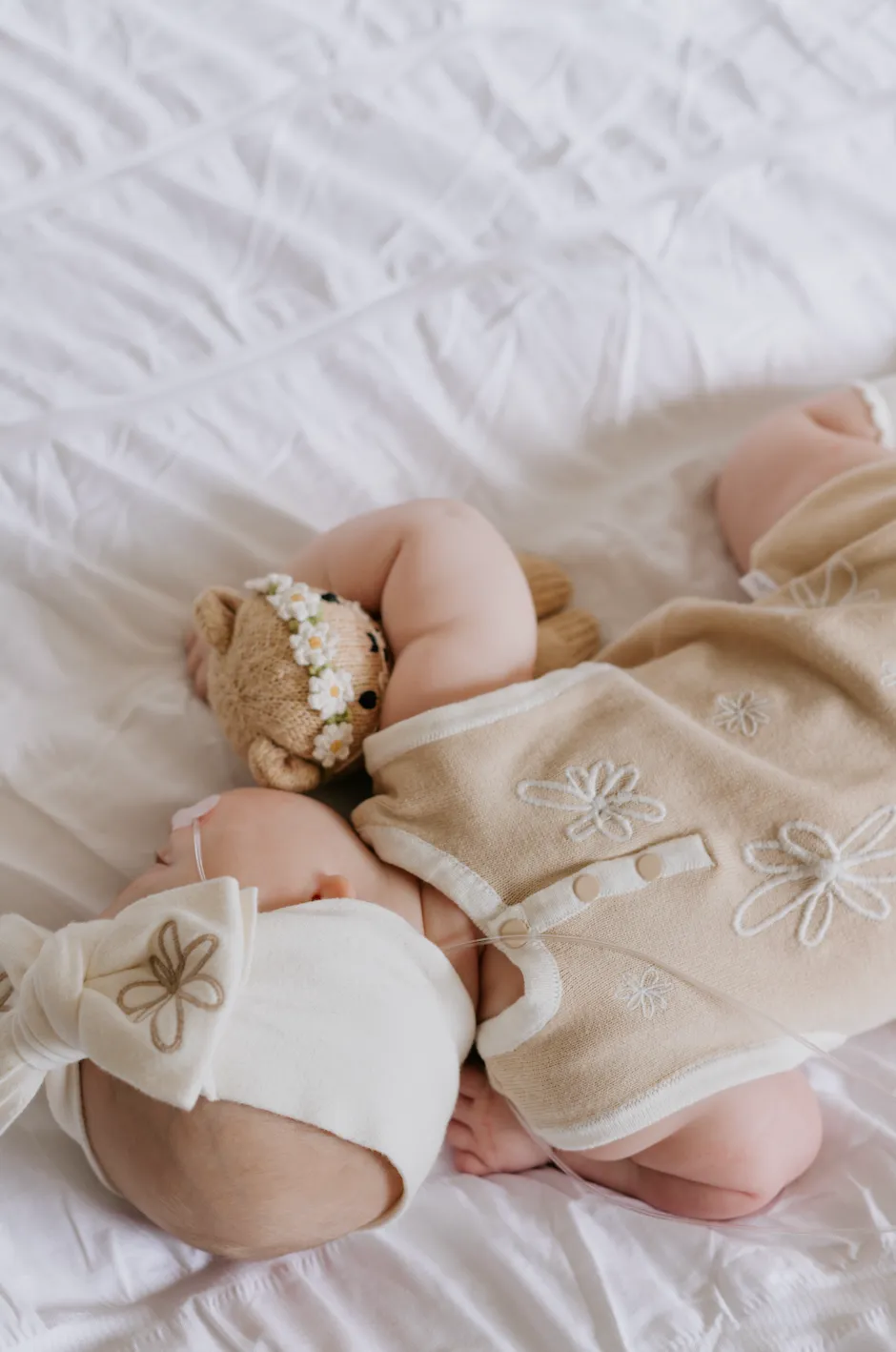 Ziggy Lou - Summer Bubble Romper (Gia Latte)