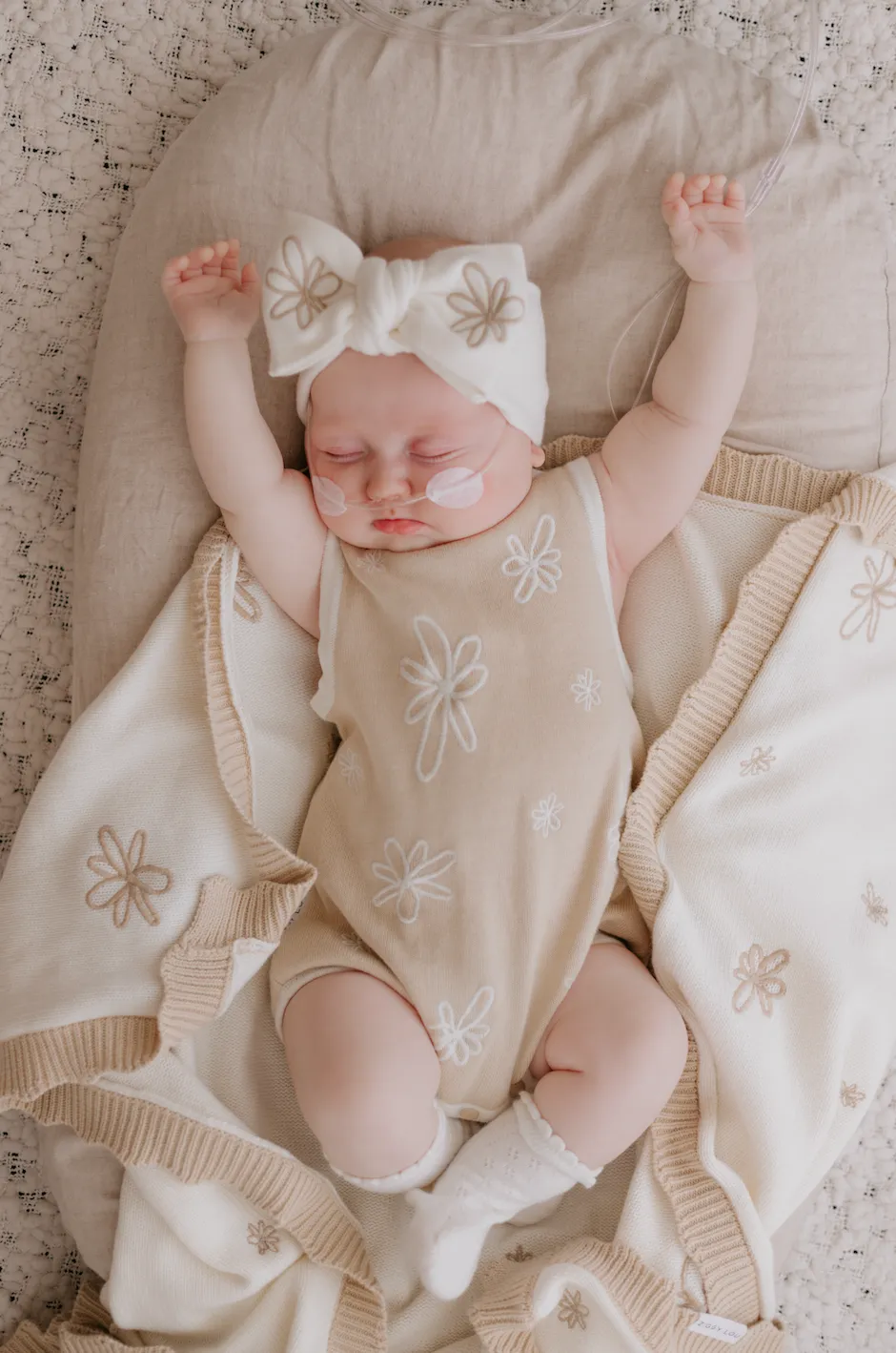 Ziggy Lou - Summer Bubble Romper (Gia Latte)